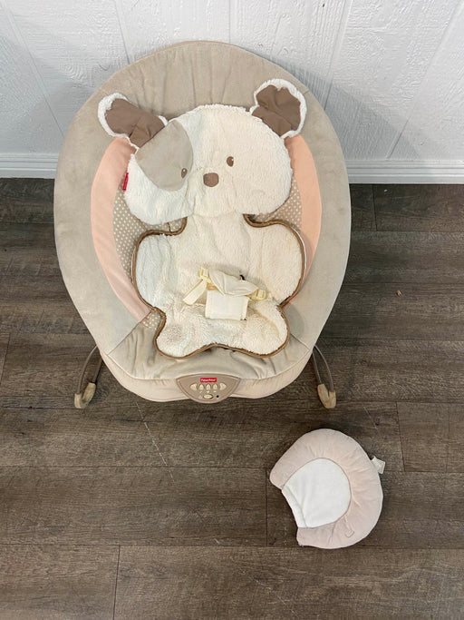 used Fisher Price Deluxe Bouncer, My Little Snugapuppy