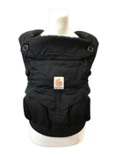 secondhand Ergobaby 360 All Positions Cotton Baby Carrier, Pure Black