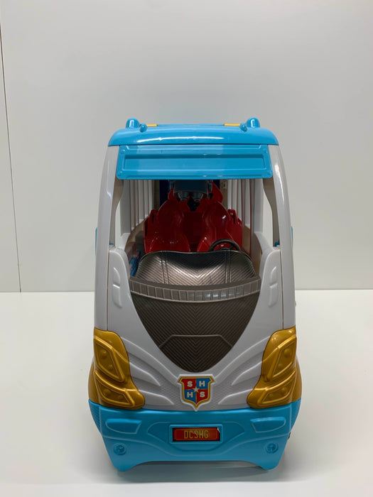 secondhand DC Super Hero Girls School Bus Playset