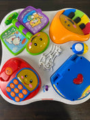 secondhand Fisher Price Laugh & Learn Learning Table, Friends Musical Table 