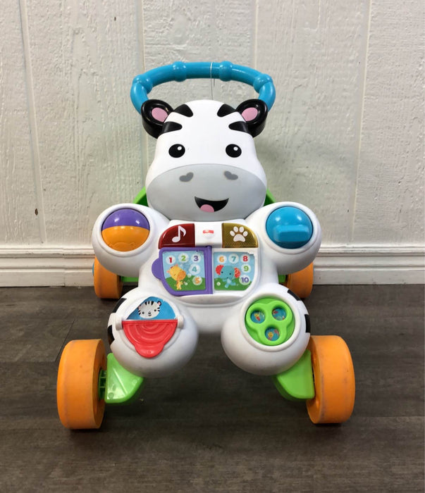 secondhand Fisher Price Learn With Me Zebra Walker