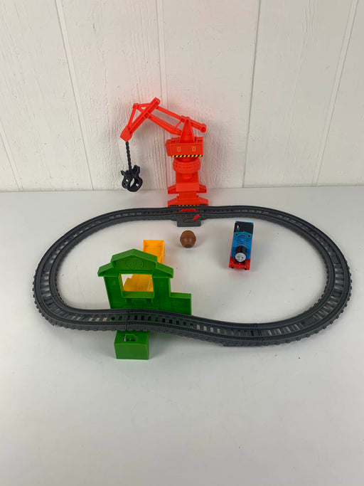 used Thomas & Friends Trackmaster Cassia Crane & Cargo Set