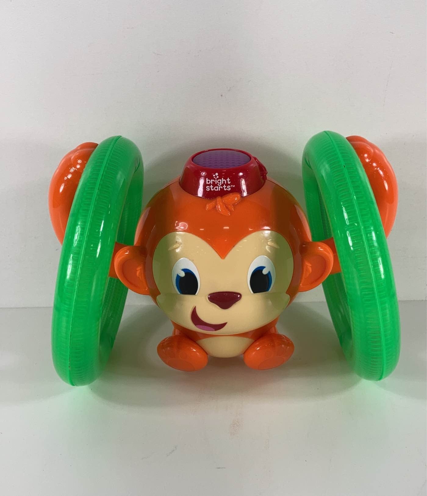 Bright starts roll and glow sales monkey instructions