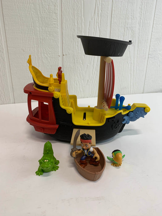 used Fisher Price Disney Jake And The Neverland Pirates Hook’s Jolly Roger Ship