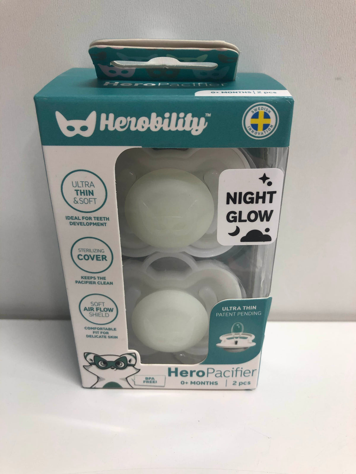 Herobility Pacifier 2 Pack — GoodBuy Gear