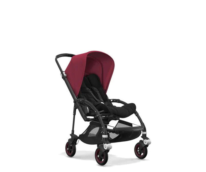ruby red bugaboo Bugaboo Bee5 Stroller, 2016, Ruby Red, Black