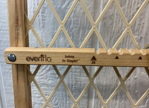 secondhand Evenflo Position And Lock Pressure Mount Gate