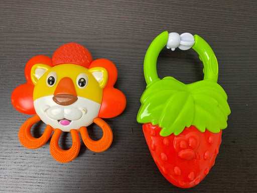 used BUNDLE Teething And Grasping Toys