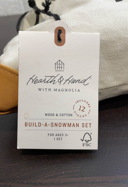 secondhand Hearth & Hand Magnolia Build-A-Snowman Kit