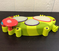 used B. toys Frog Drum Ribbit-tat-tat