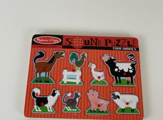 Shop Melissa & Doug Sound Puzzle, Farm Animals at GoodBuy Gear