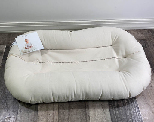 used Snuggle Me Organic Sensory Infant Lounger, Natural