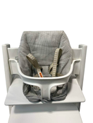 secondhand Stokke Tripp Trapp High Chair With Baby Set And Cushion, White