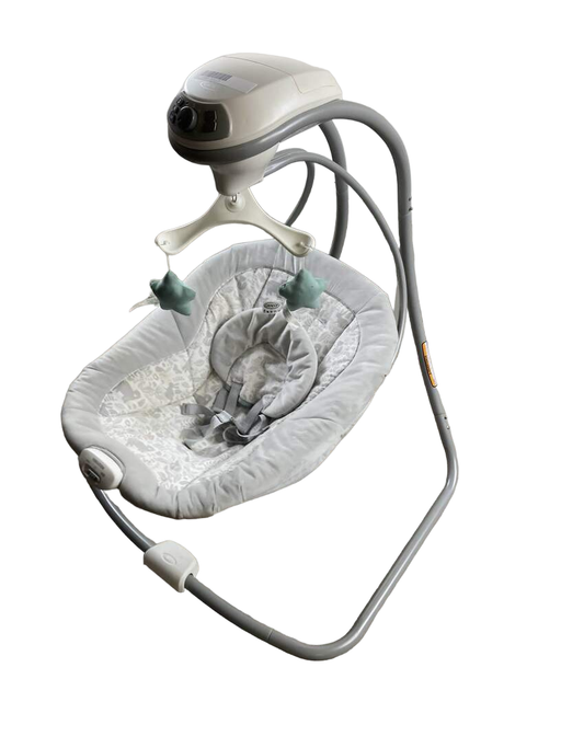 used Graco Simple Sway Baby Swing, Ivy