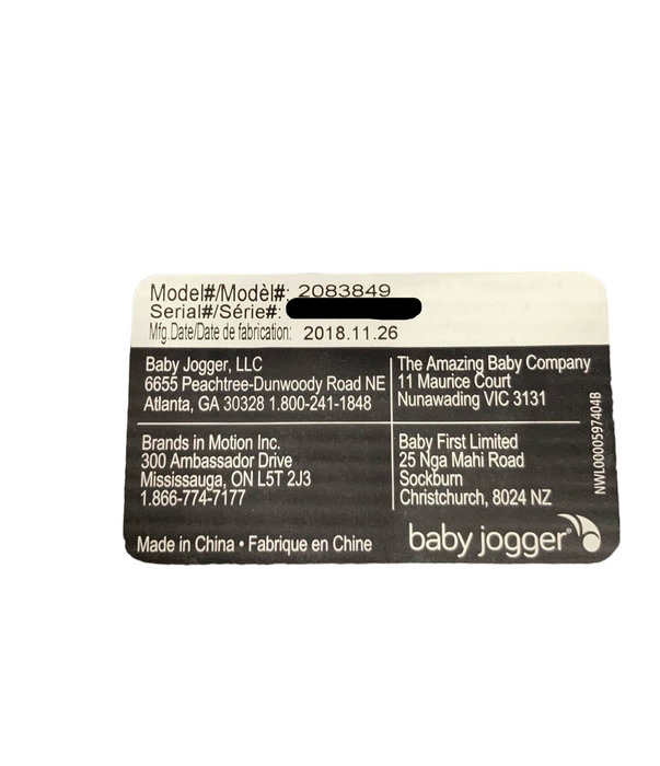 Shop Baby Jogger City Select Pram Kit, Slate at GoodBuy Gear