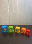 used Fisher Price Stack & Explore Blocks