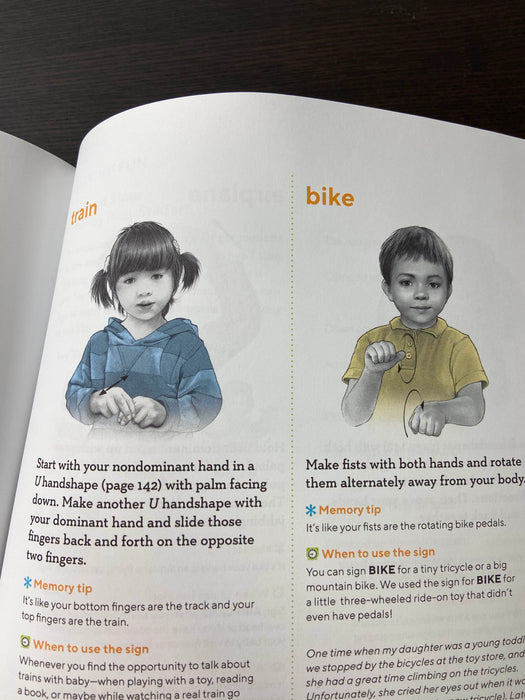secondhand Baby Signs Book
