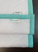 secondhand Breathable Baby Mesh Crib Liner, Teal