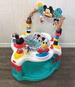 used Bright Starts Disney Baby Mickey Mouse Camping with Friends Activity Saucer