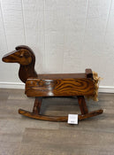 used Wooden Rocking Horse