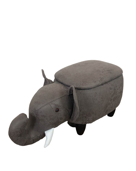 used Critter Sitter Storage Ottoman, Elephant