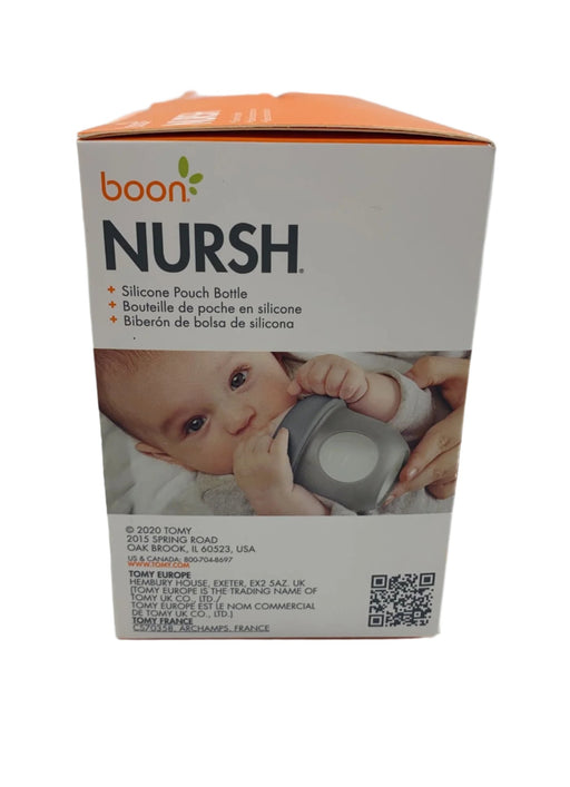 secondhand Boon Nursh Bottles, 3 Pack, Grey, 4oz, Slow