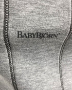 secondhand BabyBjorn Baby Carrier Mini, Light Gray 3D Jersey