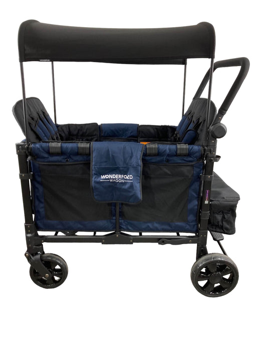 secondhand Wonderfold W4 Elite Stroller Wagon, Noble Navy, 2022