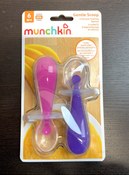 used Munchkin Gentle Scoop Silicone Training Spoons