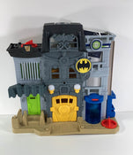 used Fisher Price Imaginext Gotham PD Police Station Playset