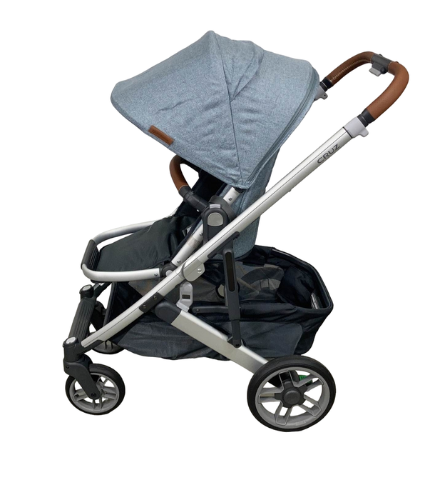 secondhand UPPAbaby CRUZ V2 Stroller, 2022, Gregory (Blue Melange)