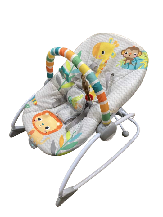 secondhand Bright Starts Baby To Big Kid Rocker, Safari Blast