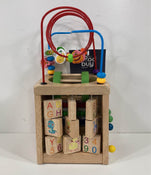 secondhand Wooden Activity Cube