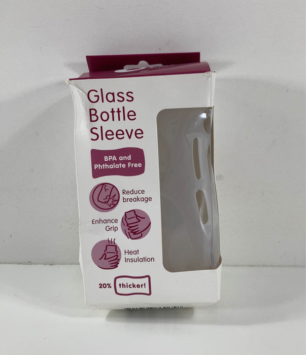 used Olababy Silicone Bottle Sleeve, Clear