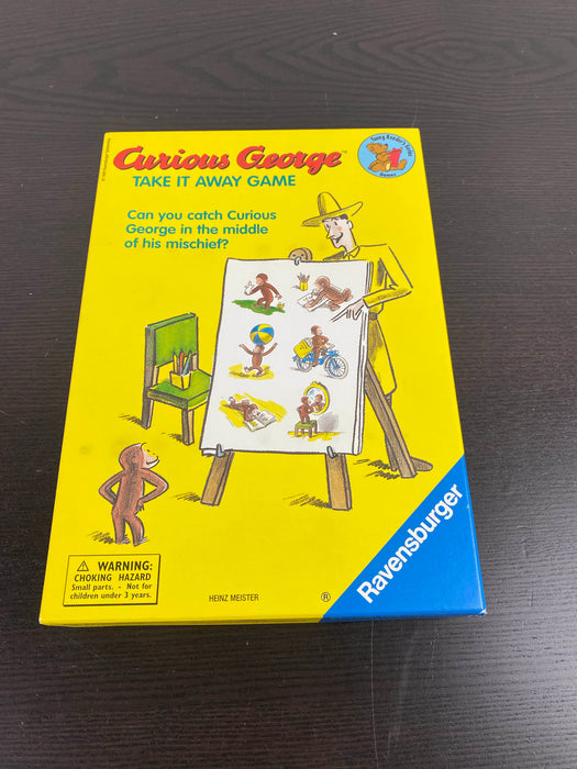 used Ravensburger Curious George Take It Away Game