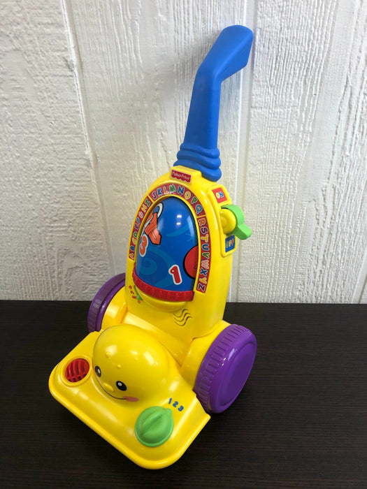 secondhand Fisher Price Laugh & Learn Light up Learning Vacuum