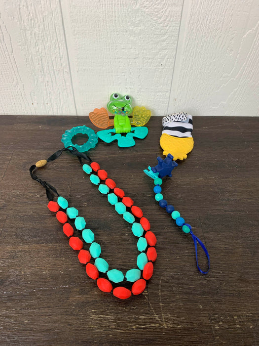 used BUNDLE Teething And Grasping Toys