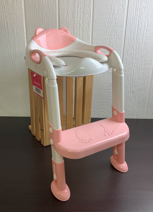 used Kids Potty Training Toddler Seat with Step Stool Ladder