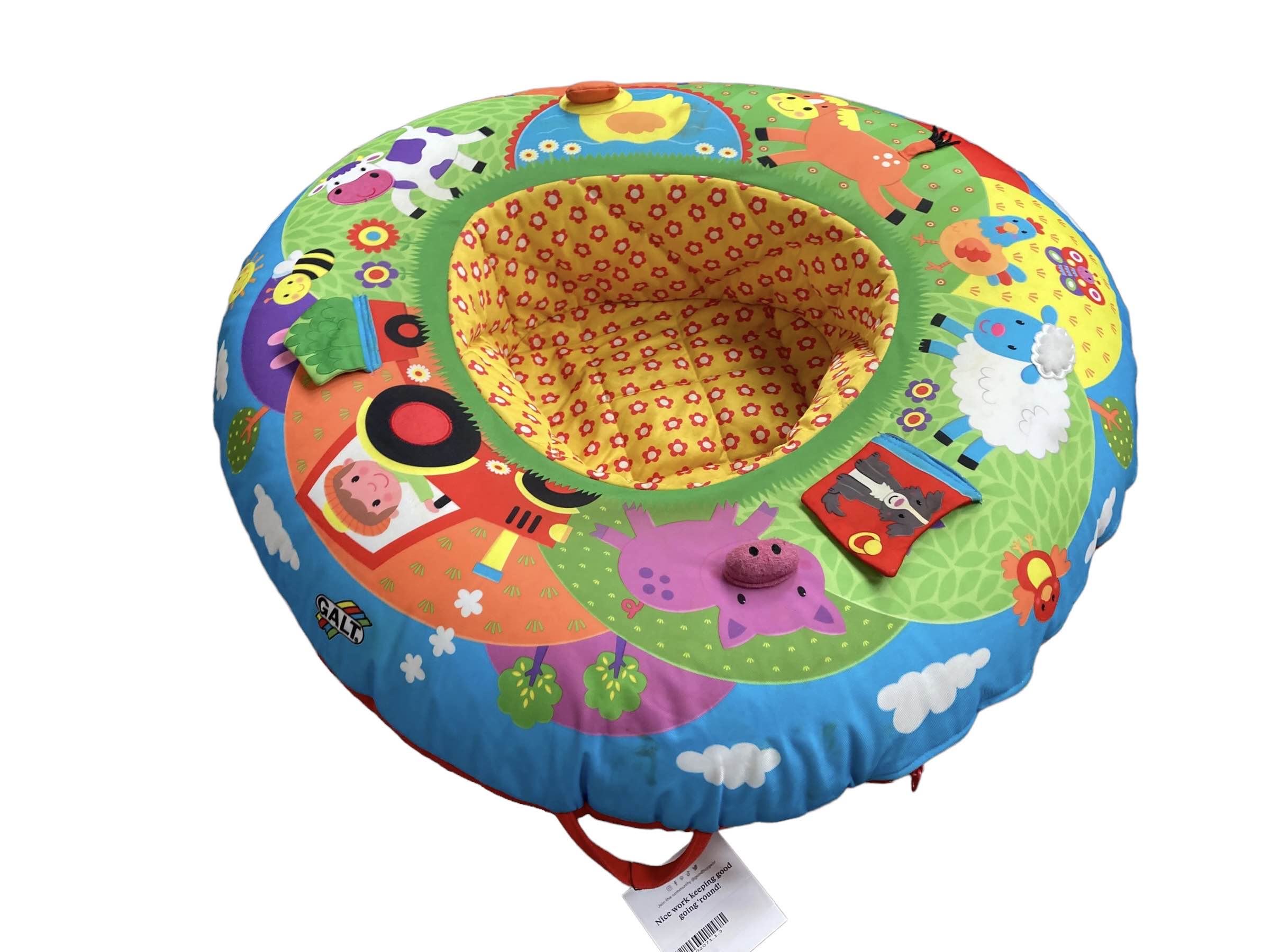 Inflatable Ring Baby Sit Me Up Ring Unicorn Inflatable Red Kite