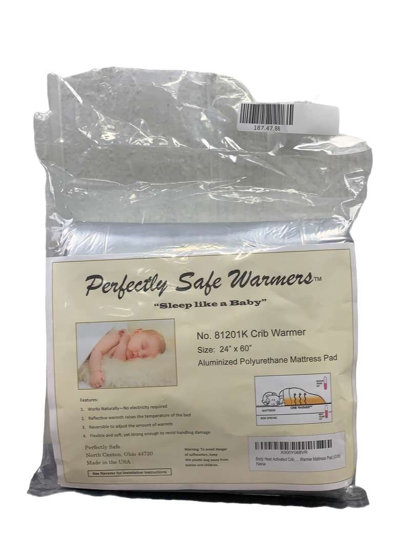 Crib warmer mattress pad on sale