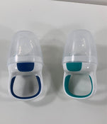 Shop OXO Tot Silicone Self-Feeder, 2 Pack, Teal/Navy at GoodBuy Gear