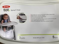 Shop OXO Tot Sprout High Chair, Gray/White at GoodBuy Gear