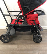 Joovy Caboose Sit And Stand Tandem Double Stroller, Red 2021