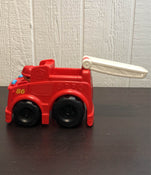 used Mega Bloks Fire Truck Rescue Building Set