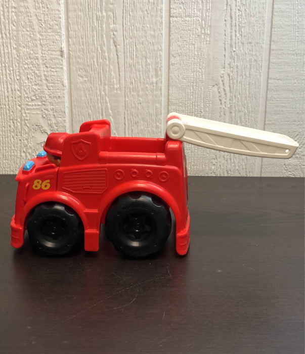 used Mega Bloks Fire Truck Rescue Building Set