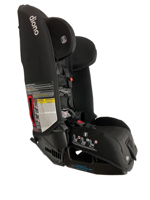 secondhand Diono Radian 3RXT Convertible Car Seat, 2021, Black Jet