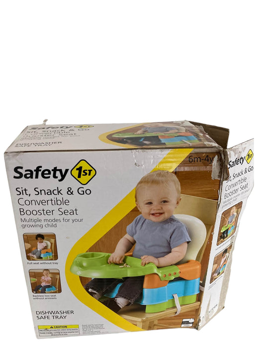 used Safety 1st Sit, Snack, And Go Convertible Booster Seat