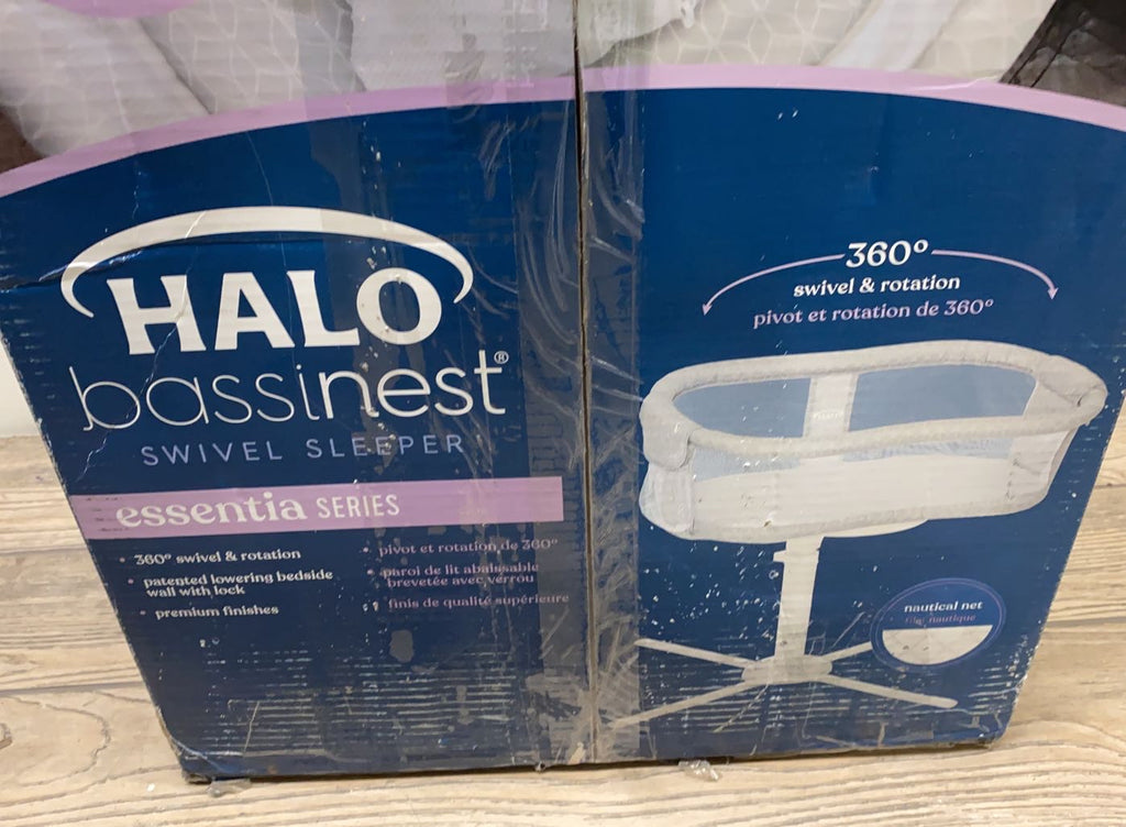 Halo Bassinest Swivel Sleeper Essentia Series, Nautical Net