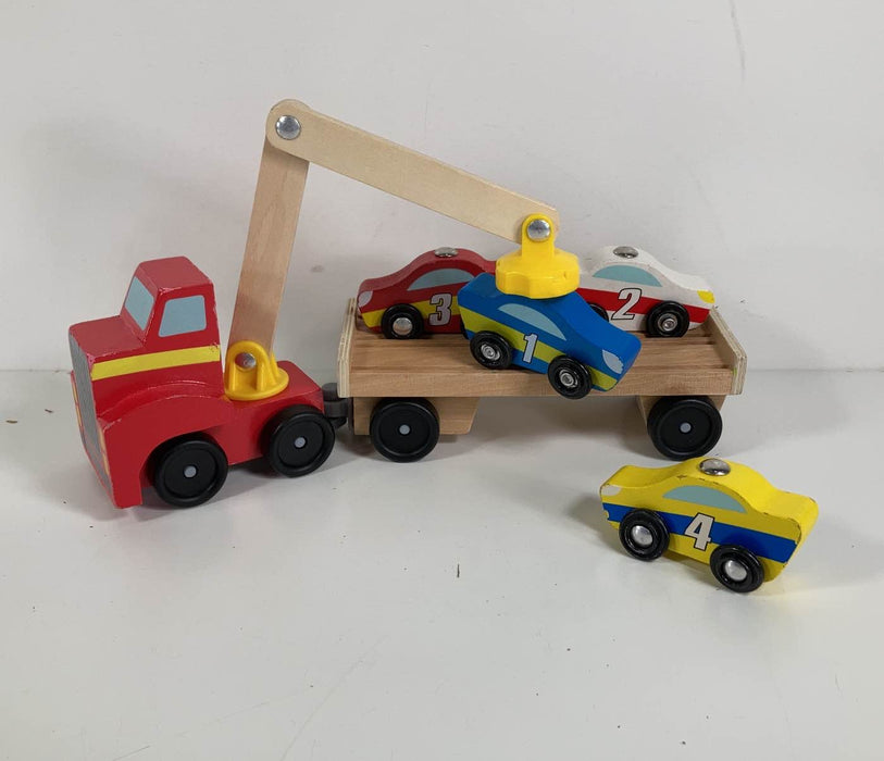 used Melissa & Doug Magnetic Car Loader