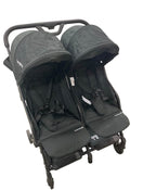 used Mompush Lithe Double Stroller, Black, 2021